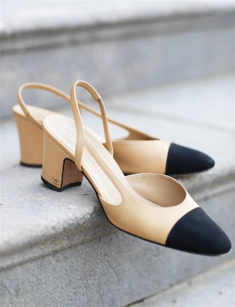 chanel classic pump|chanel slingback pumps.